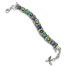 Load image into Gallery viewer, Sunflower and bee bracelet- xs-op/ch