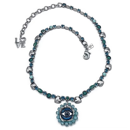 Eye Love You Necklace La Contessa By Mary Demarco 2828