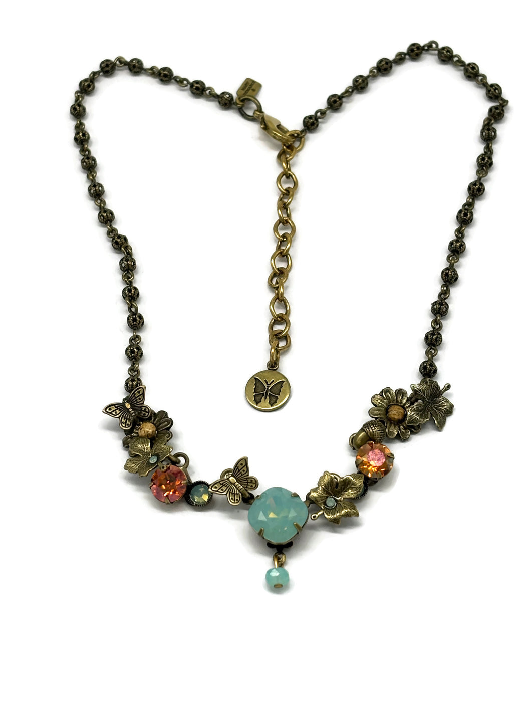 Nk-30 40th BDAY PO/MT cushion necklace