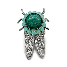 Load image into Gallery viewer, Cicada semi precious ring- xs