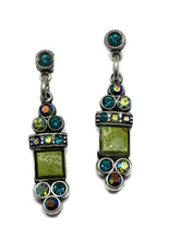 Load image into Gallery viewer, Classic stone earrings -ER-9200- XS/PK