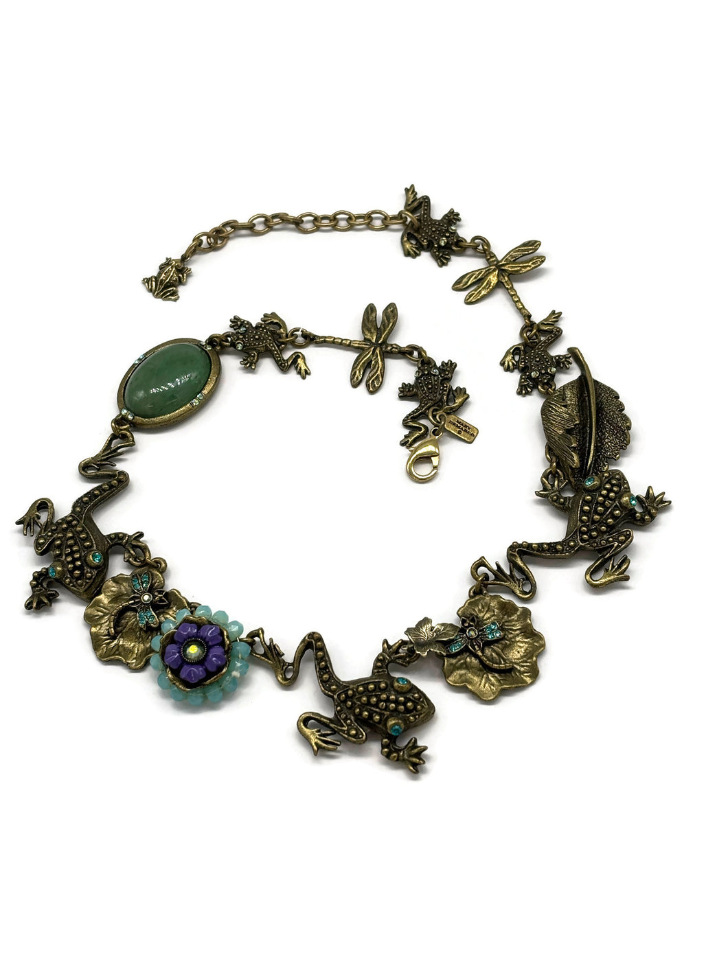 NK-2 40TH BDAY Frog Necklace