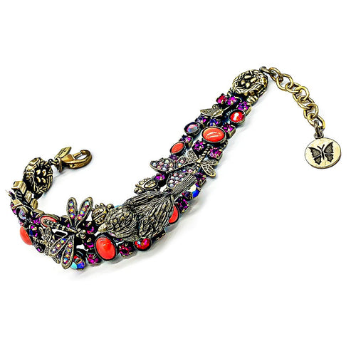 BR-6 40TH BDAY Bird bracelet FU/OJ