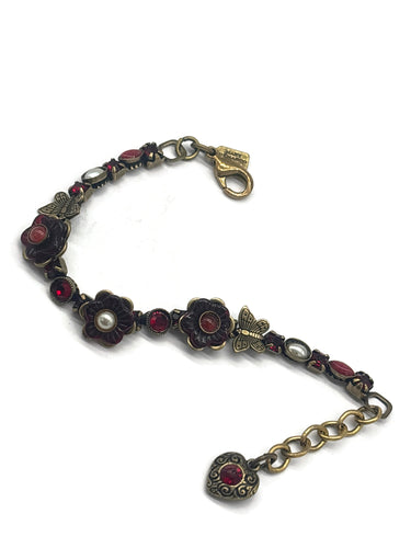 BR-44 40TH BDAY Red Flower BR