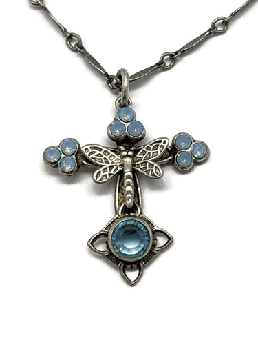 NK-74 40TH BDAY mini Aq drfly cross