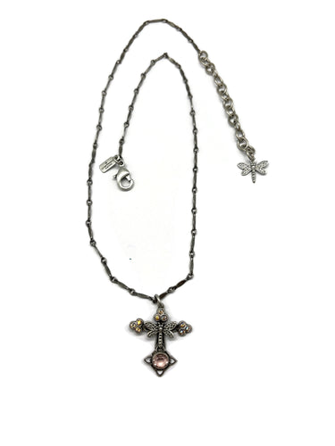 NK-73 40TH BDAY mini peach drfly cross