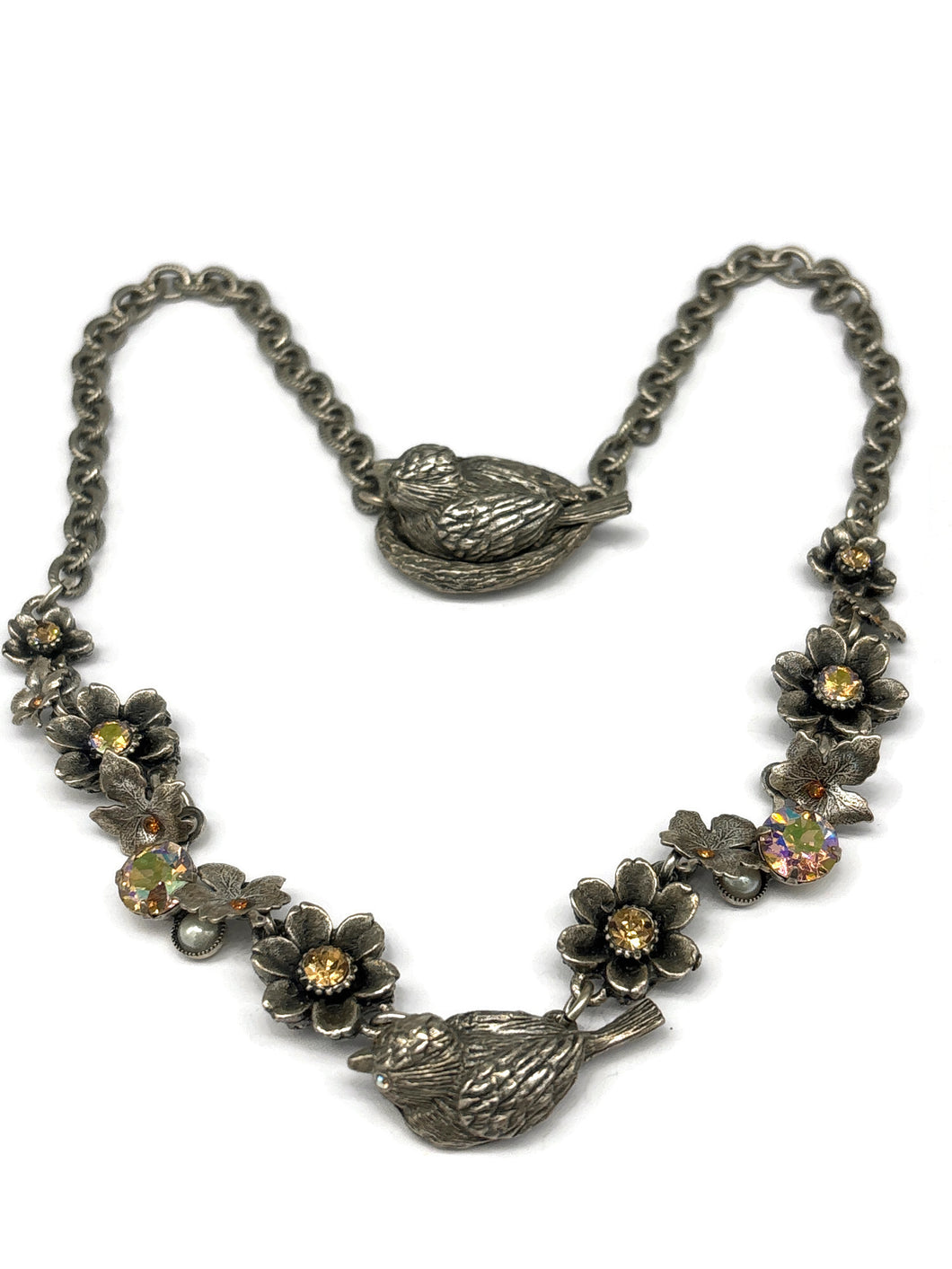 NK-52 40TH BDAY Bird Necklace