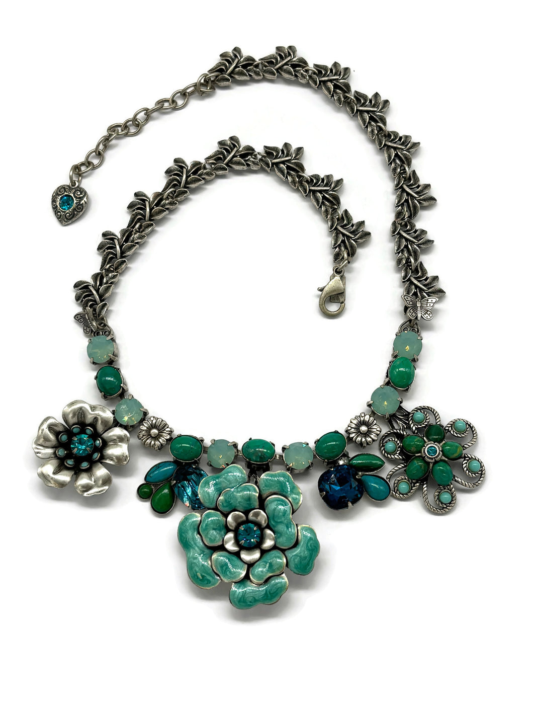 Nk-7 40Th BDAY Flower Power Necklace