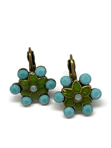 ER-24 40TH BDAY Star flower GR/TQ