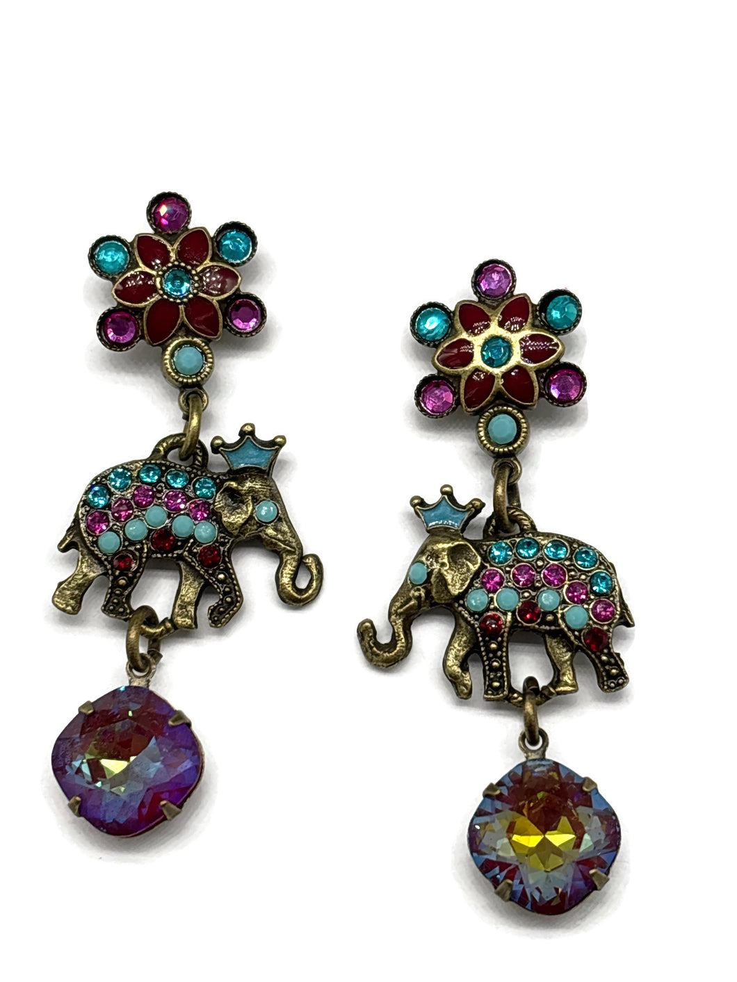 ER-38-40TH BDAY elephant RD/TQ