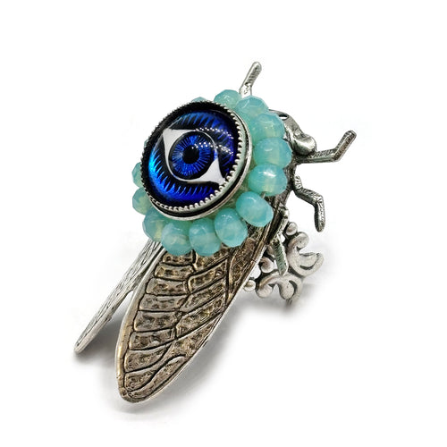 Cicada Eye Ring -xs