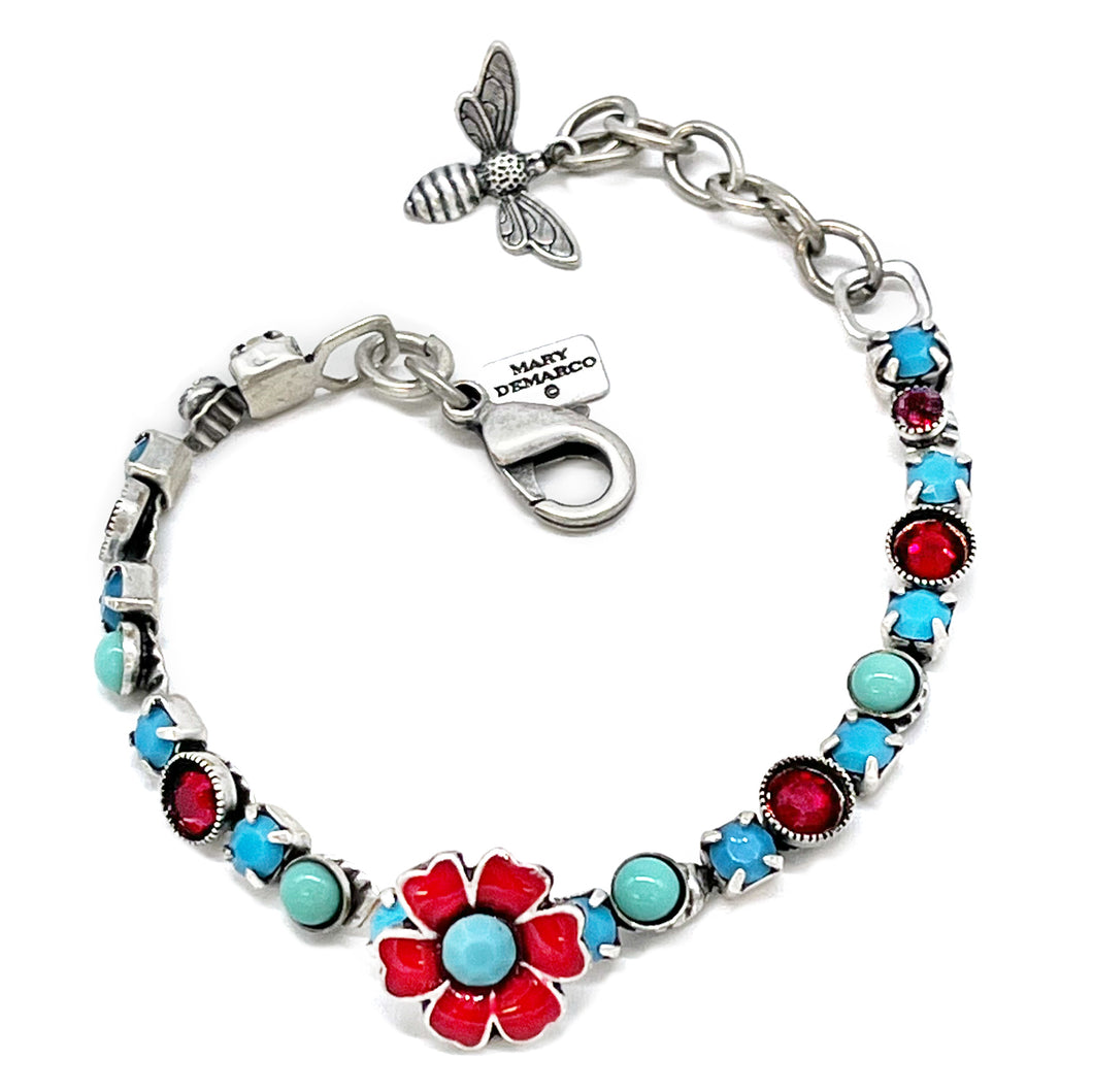 BR-63 40TH BDAY Single strand flower br RD/TQ