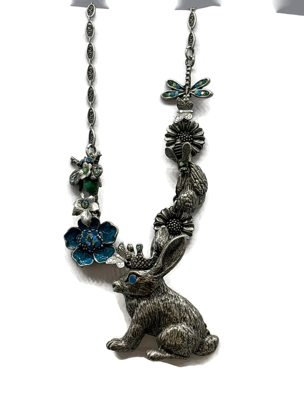 Nk-55 40TH BDAY Rabbit Necklace