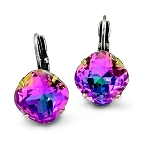 Classic cushion earrings-HELIO