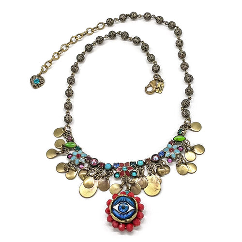Nk-1 40th BDAY Evil Eye Necklace