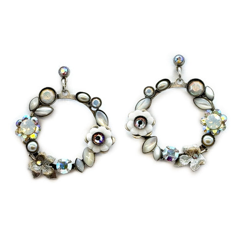 ER-8450-WO hoop earring