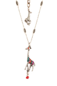 The "Celebrate Your Spots" Giraffe Pendant Necklace