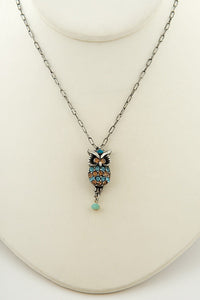The "Owl Love You!" Owl Pendant Necklace