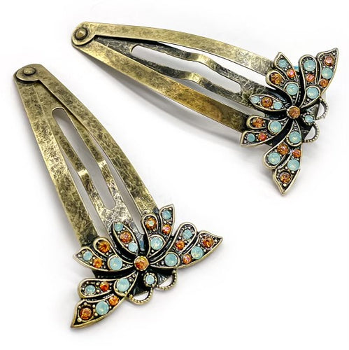 Moth hair pins sold as a set ( xg-po- mt)