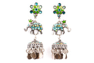 Elephant statement earrings