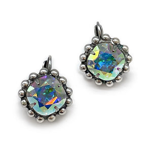 Aurora borealis crystals earrings Er-9204 AB