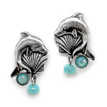 Load image into Gallery viewer, Dolphin earrings