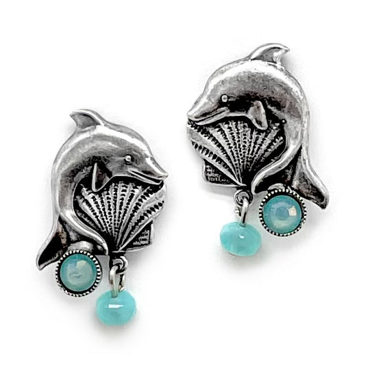 Dolphin earrings