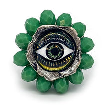 Load image into Gallery viewer, Evil eye ring Rg-7