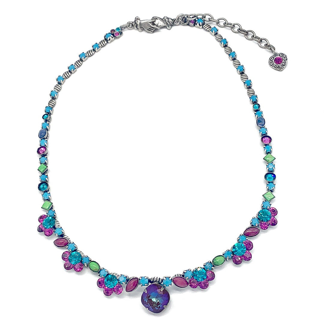 Bright Multi classic Stone necklace – La Contessa by Mary DeMarco