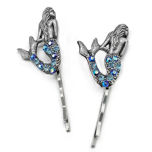 Mermaid Bobby pins sold as a pair