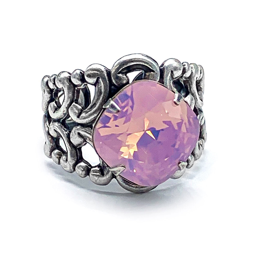 Pretty in Pink statement ring