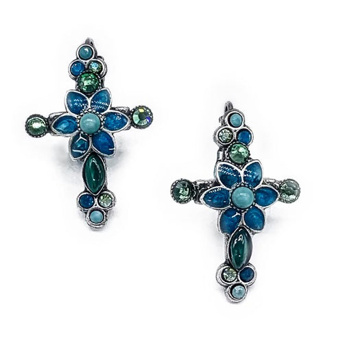 Cross earrings