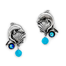 Load image into Gallery viewer, Dolphin earrings