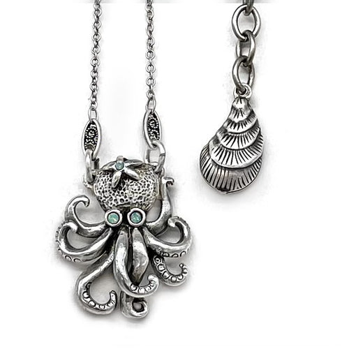 Octopus pendant necklace Nk-9901