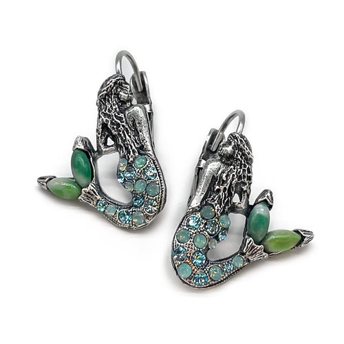 Mermaid earrings po/aq