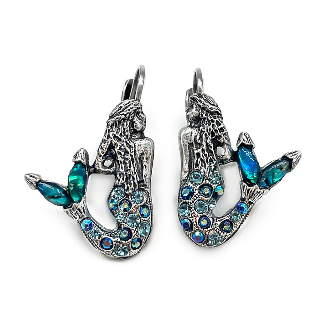 Mermaid earrings-BL