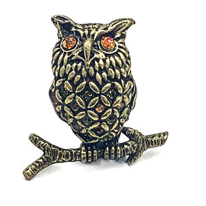 Owl pin
